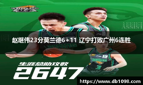 赵继伟23分莫兰德6+11 辽宁打败广州6连胜